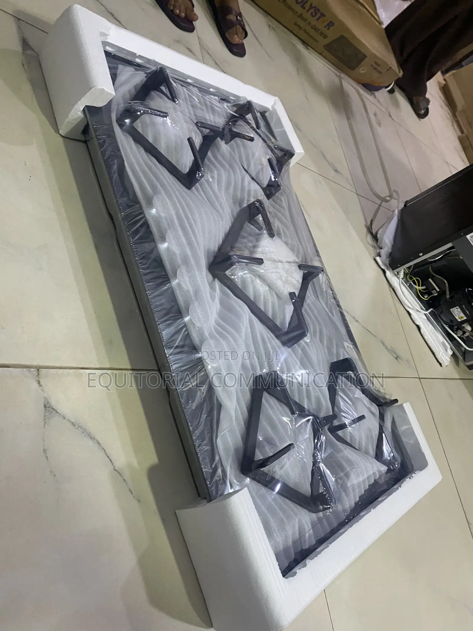 Polystar 5-Gas-Burner Cooking Hob With Durable Glass Top