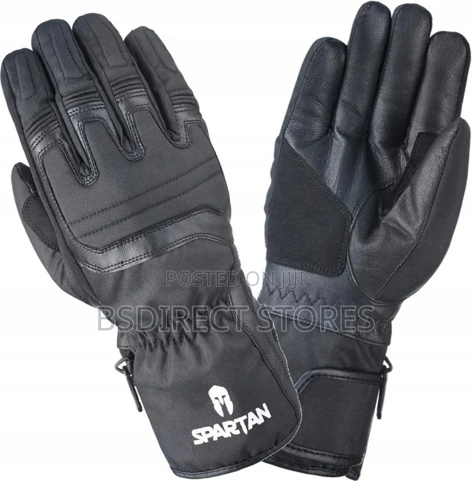 Oxford Spartan Black Waterproof Motorbike Motorcycle Waterproof Gloves