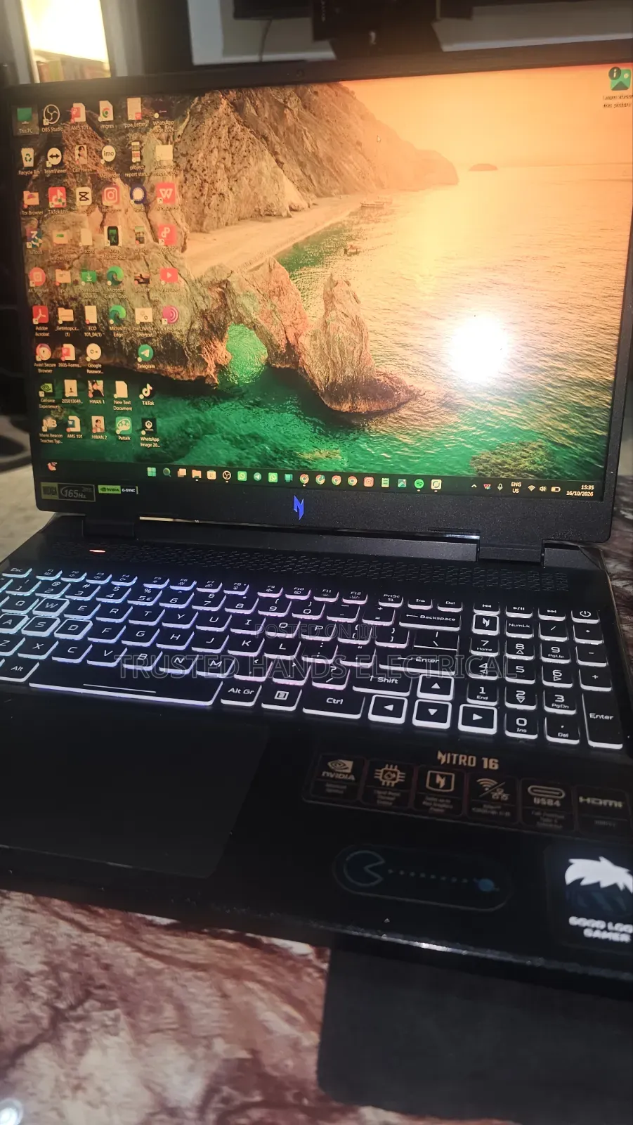 Laptop Acer Nitro 16 16GB AMD Ryzen 7 SSD 1T