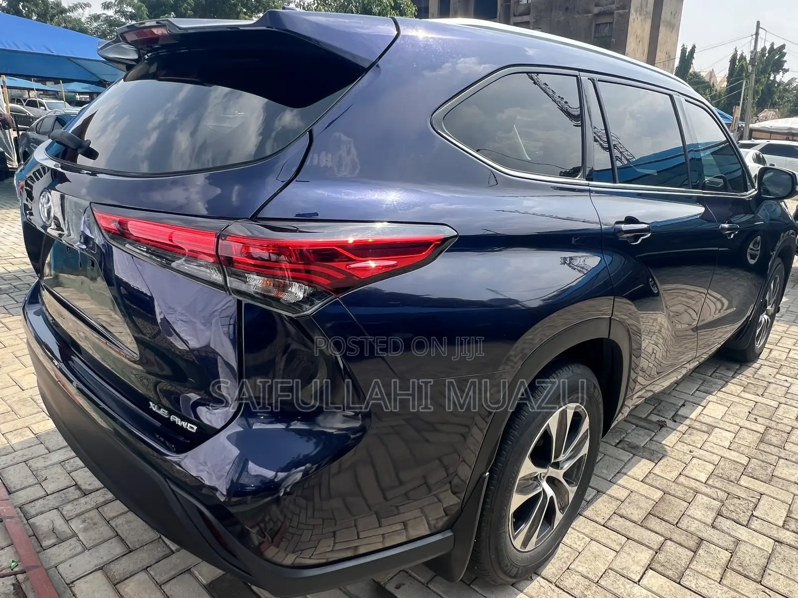 Toyota Highlander 2020 Blue