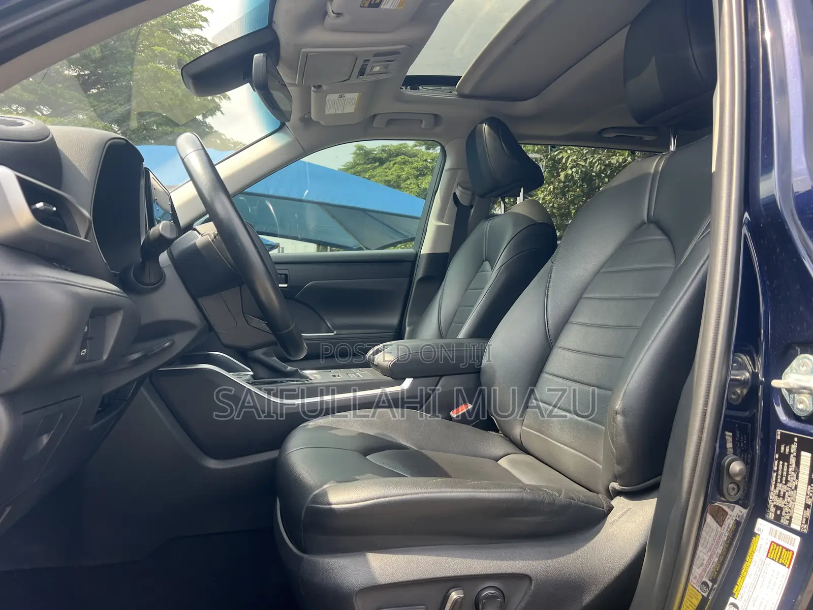 Toyota Highlander 2020 Blue