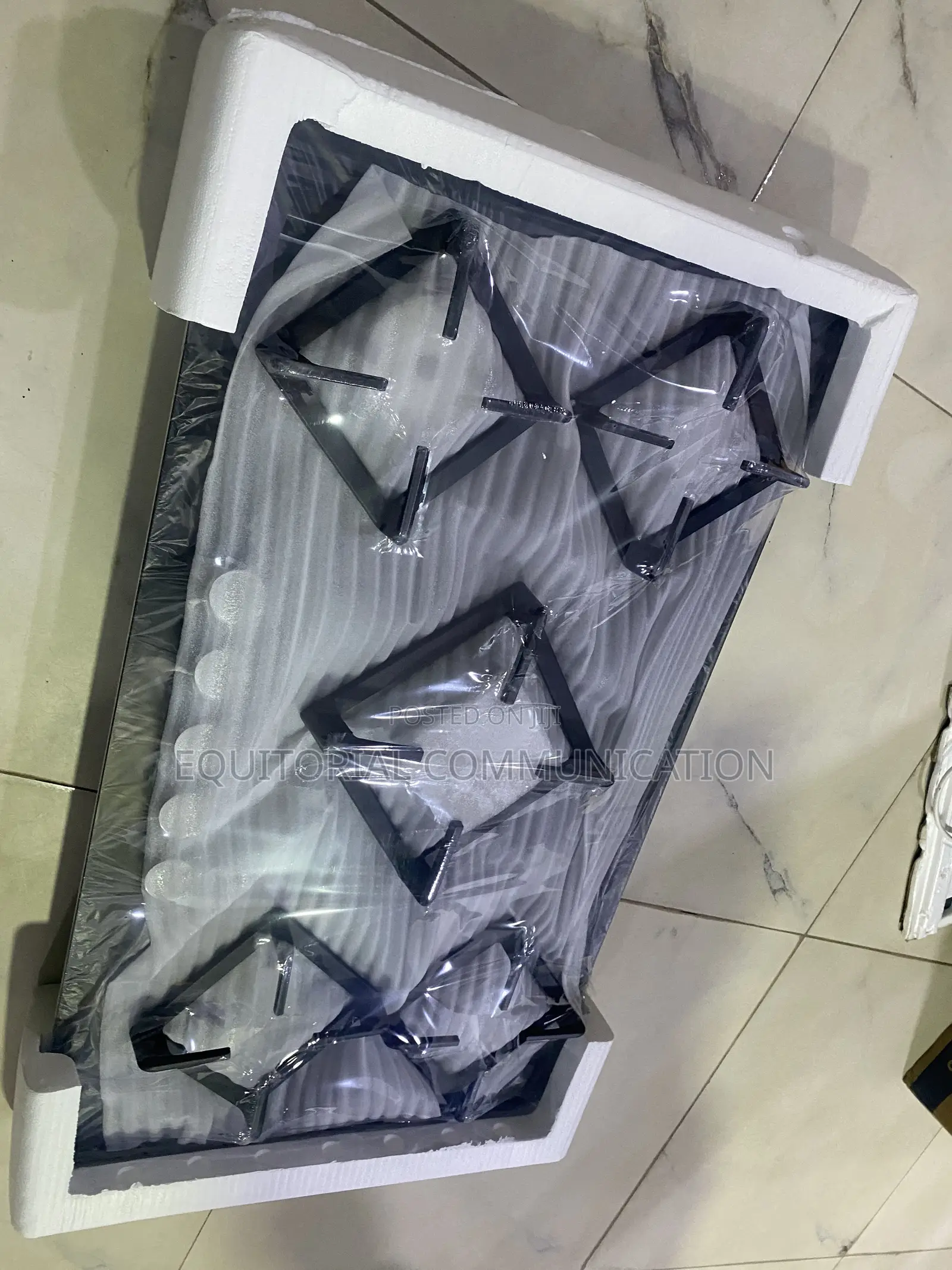 Polystar PV-HB5G5848 Black Glass Hob With Practical Controls