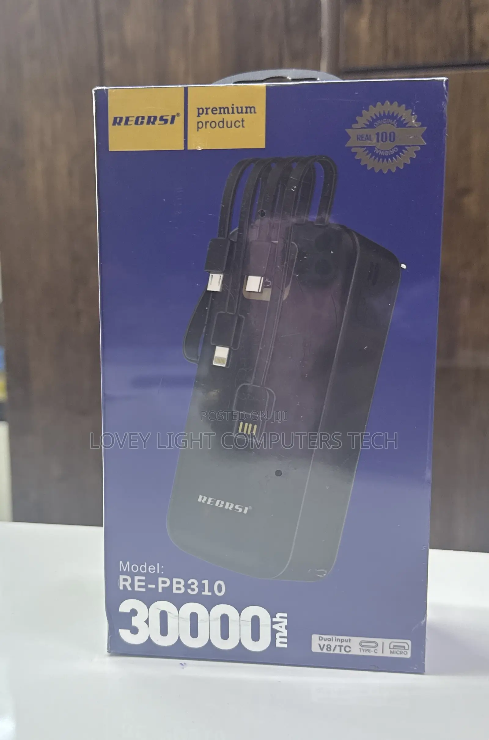 Recrsi Re-Pb312/Pb310 30000mah Power Bank