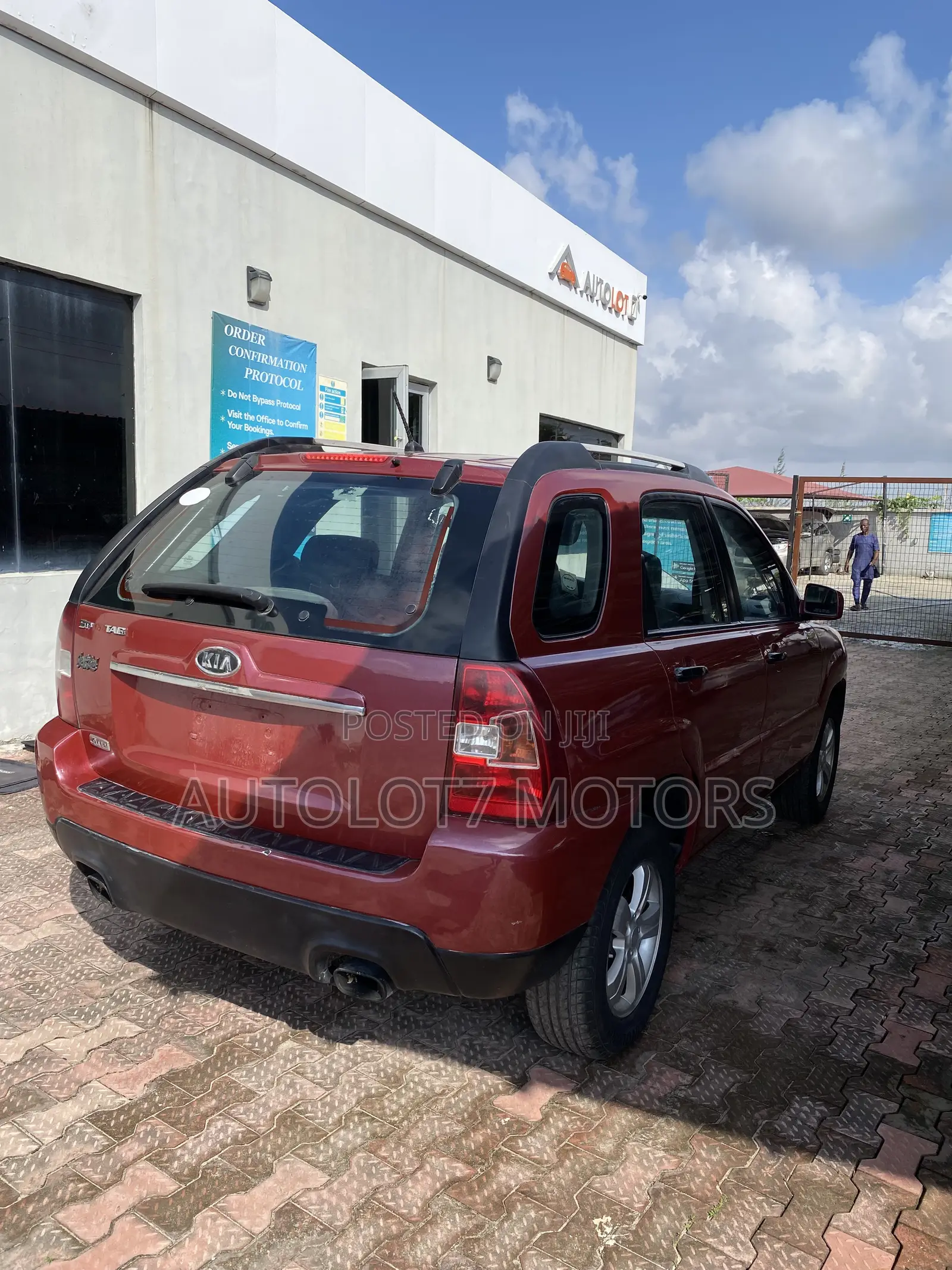Kia Sportage LX 4dr SUV 4x2 (2.0L 4cyl 5M) 2008 Red