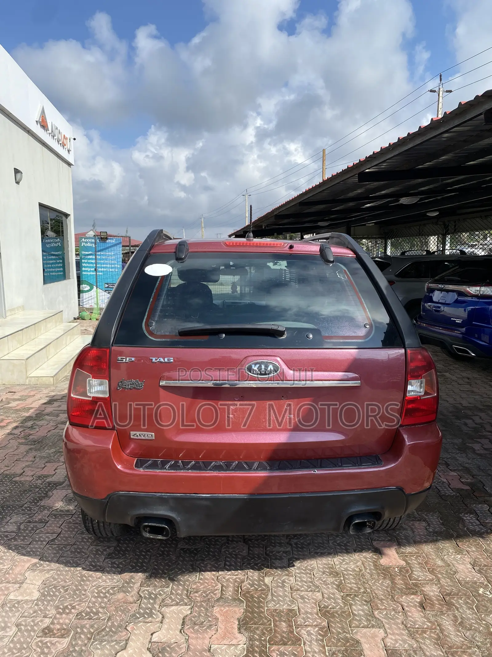 Kia Sportage LX 4dr SUV 4x2 (2.0L 4cyl 5M) 2008 Red