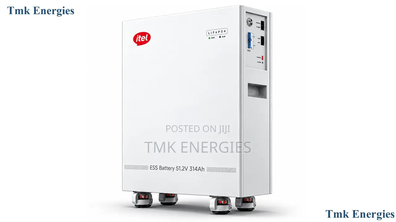 Itel Energy 16kWh 51.2V 314Ah LiFePO4 Lithium Battery