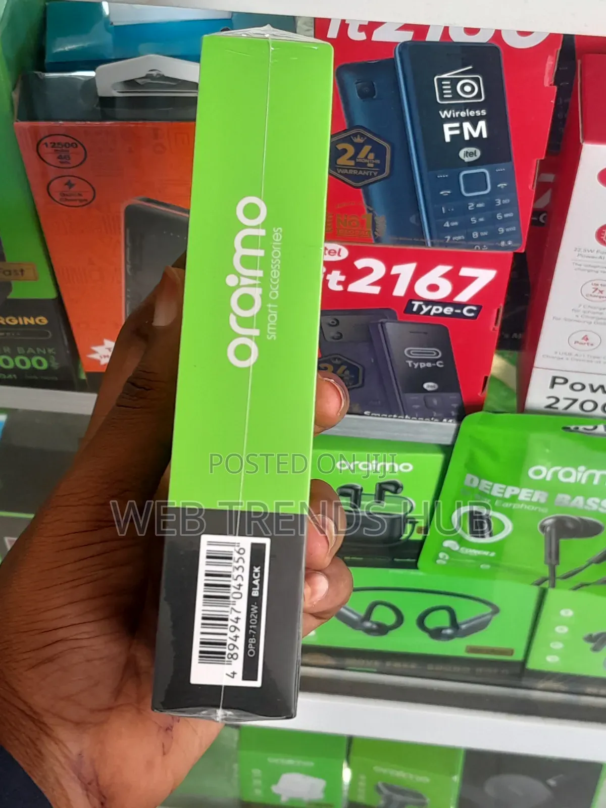 Oraimo 10000mAh MagPower 15 Magnetic Wireless Power Bank