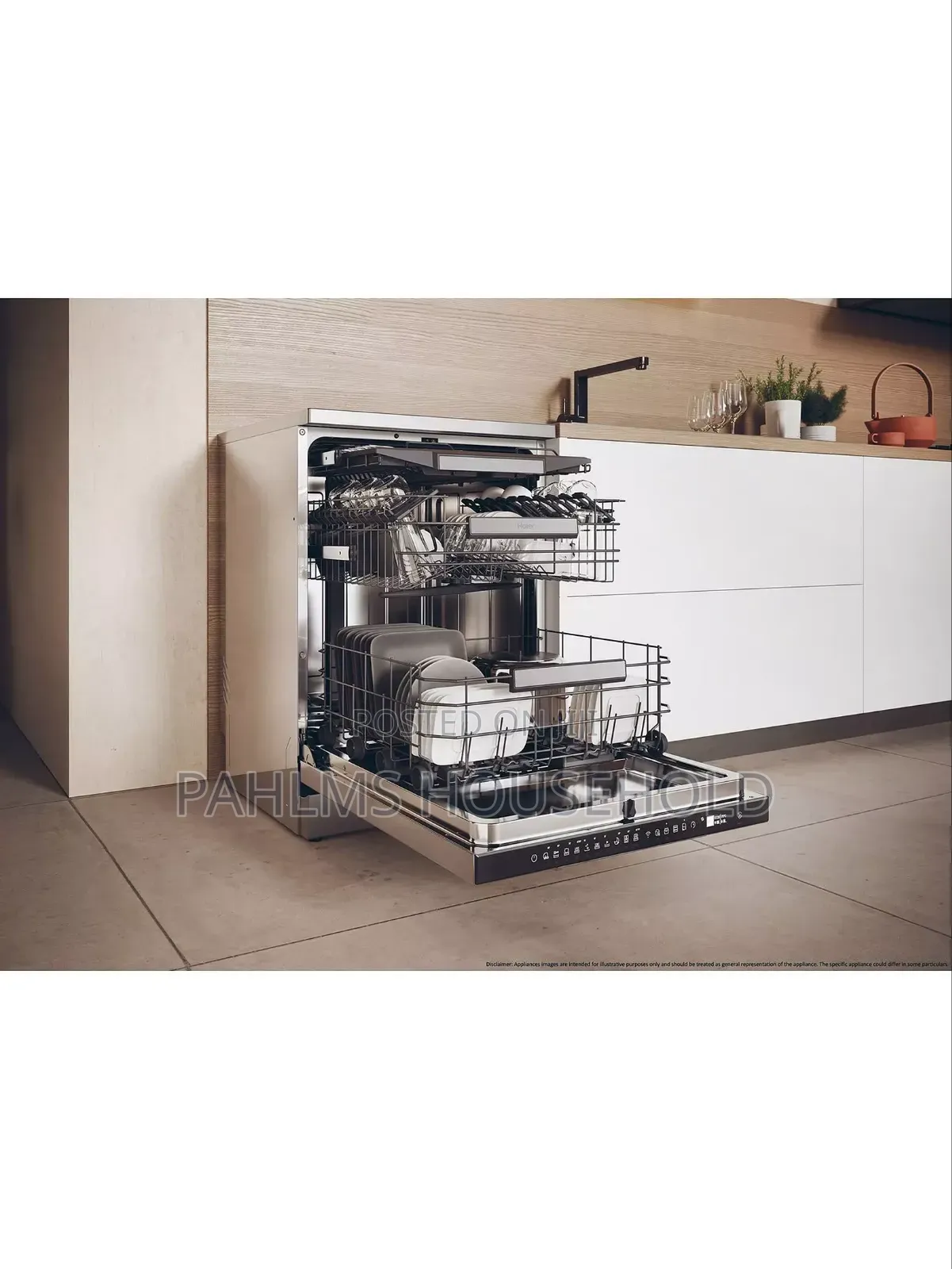Haier Inverter Full Standard Dishwasher