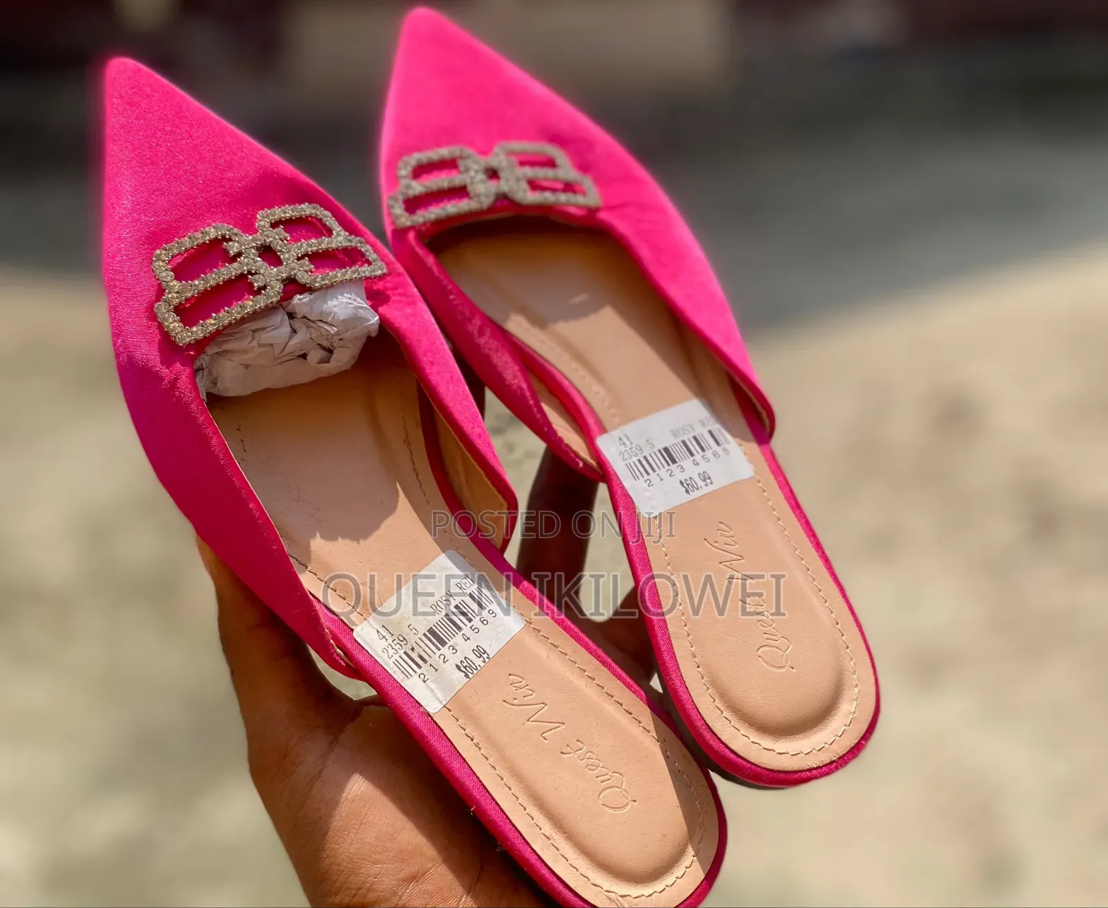 Flat Pink Shoes