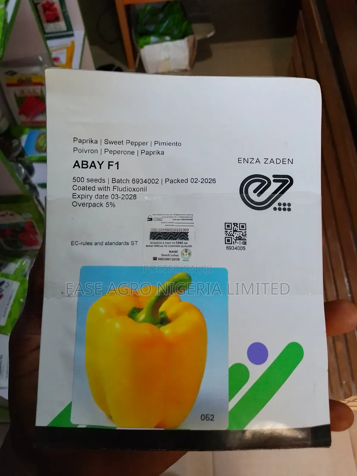ABAY F1 500 Seeds