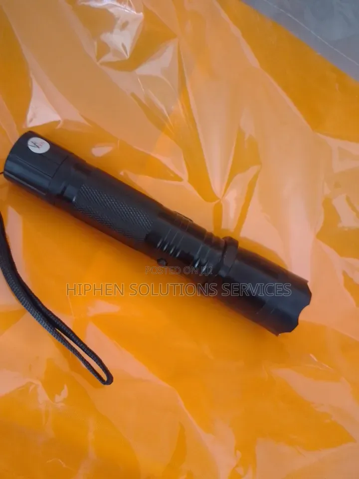 Tactical LED Flashlight for Security Personnel