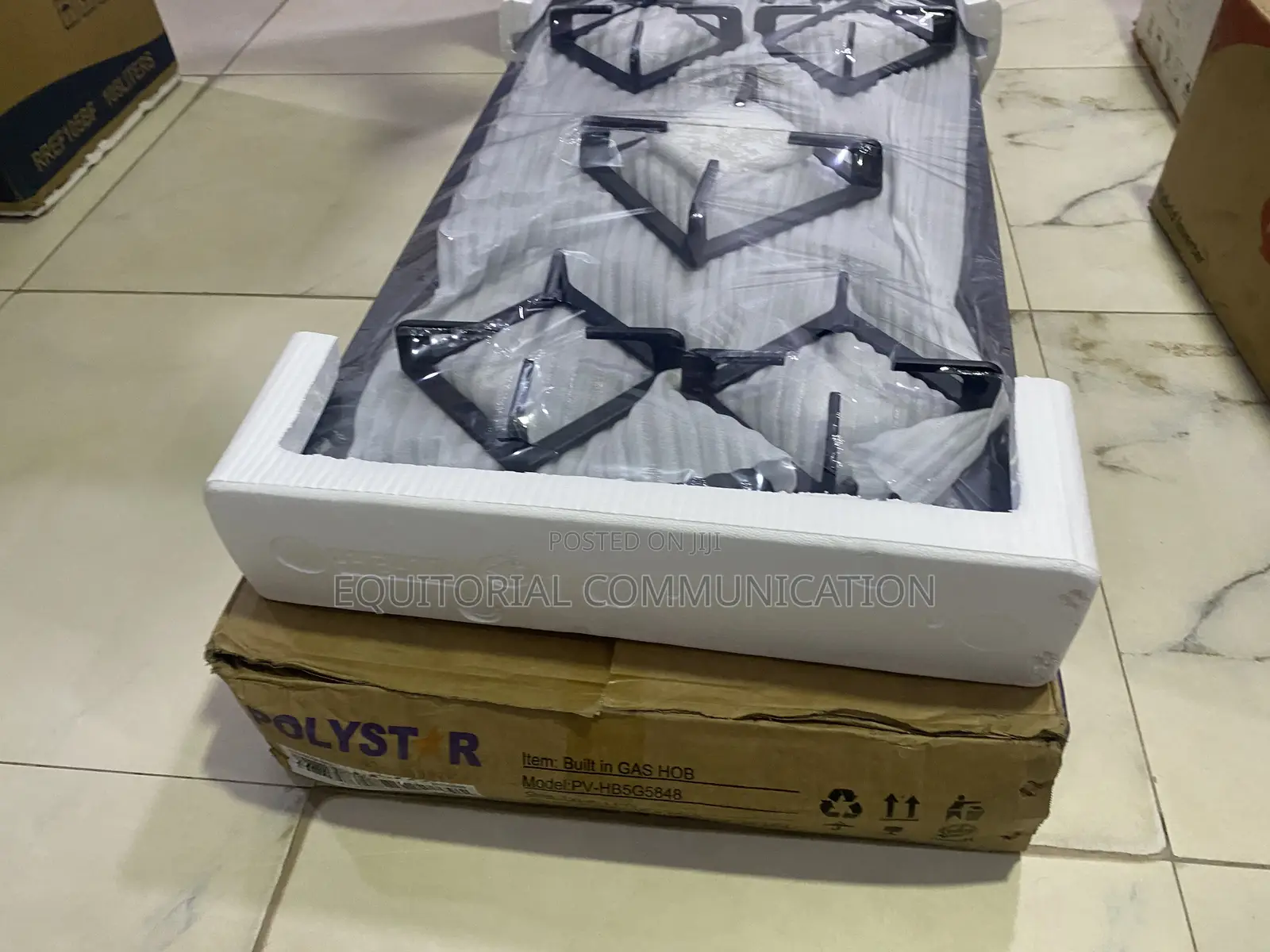 Polystar PV-HB5G5848 Five-Burner Gas Hob With Modern Design