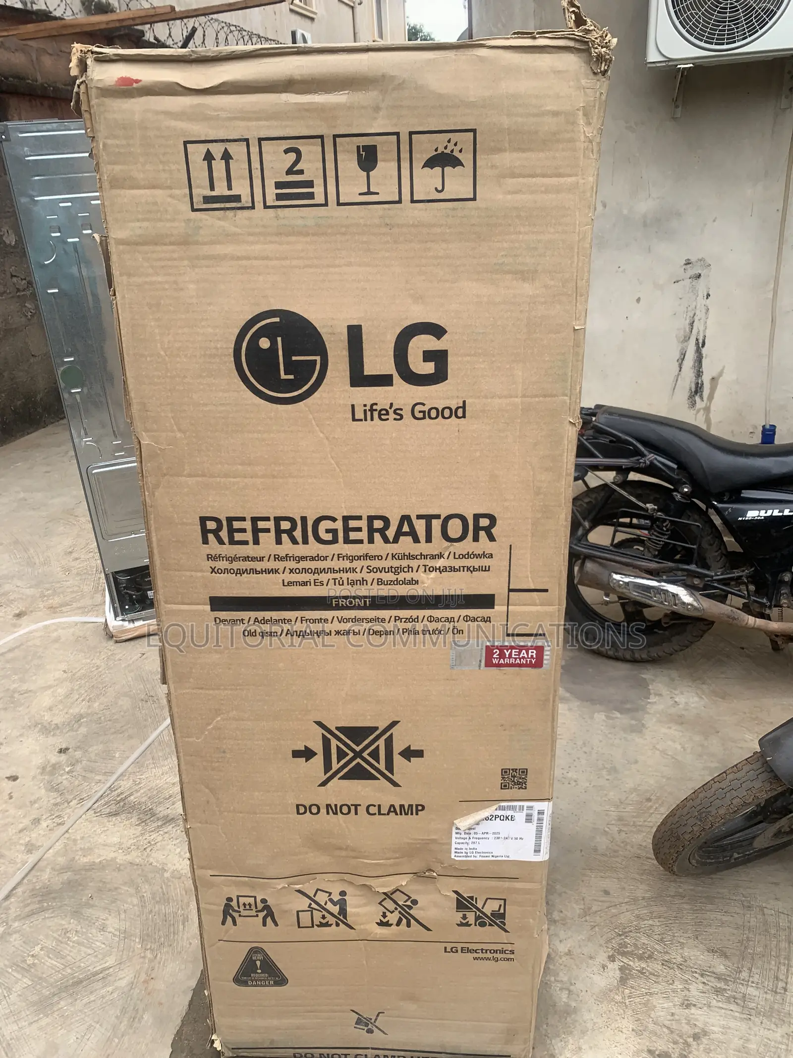 LG 287L Refrigerator – A Stylish Addition to Your Kitchen