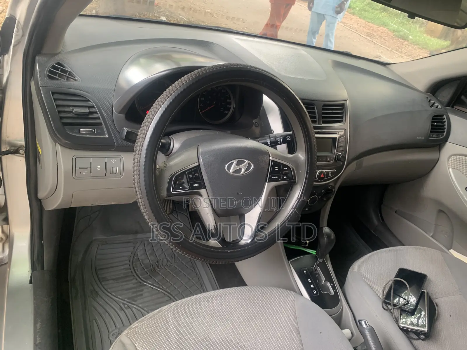 Hyundai Accent GLS 4dr Sedan (1.6L 4cyl 6M) 2014 Silver