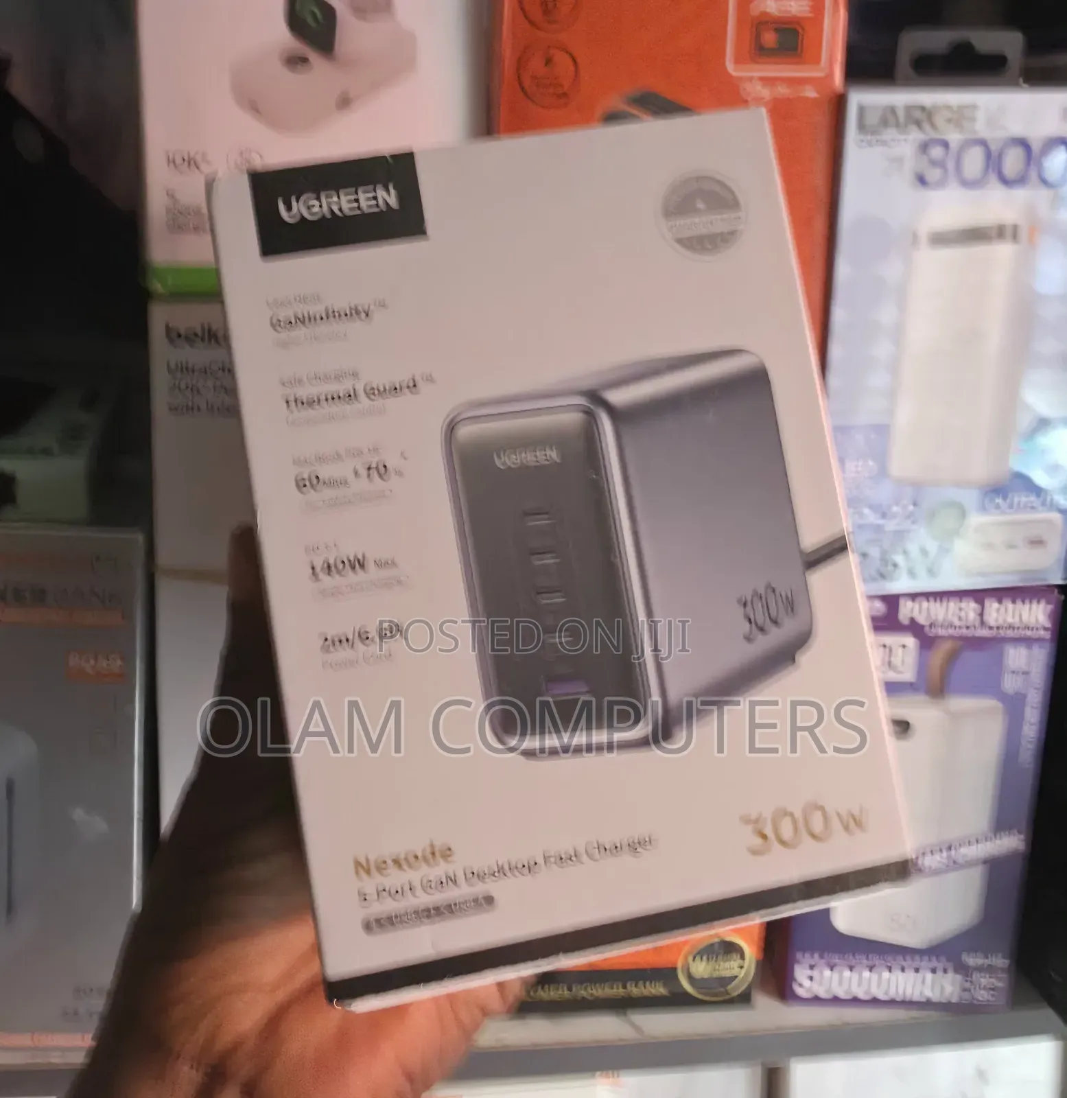 Ugreen Nexode 5-Port GaN Desktop Fast Charger 300w