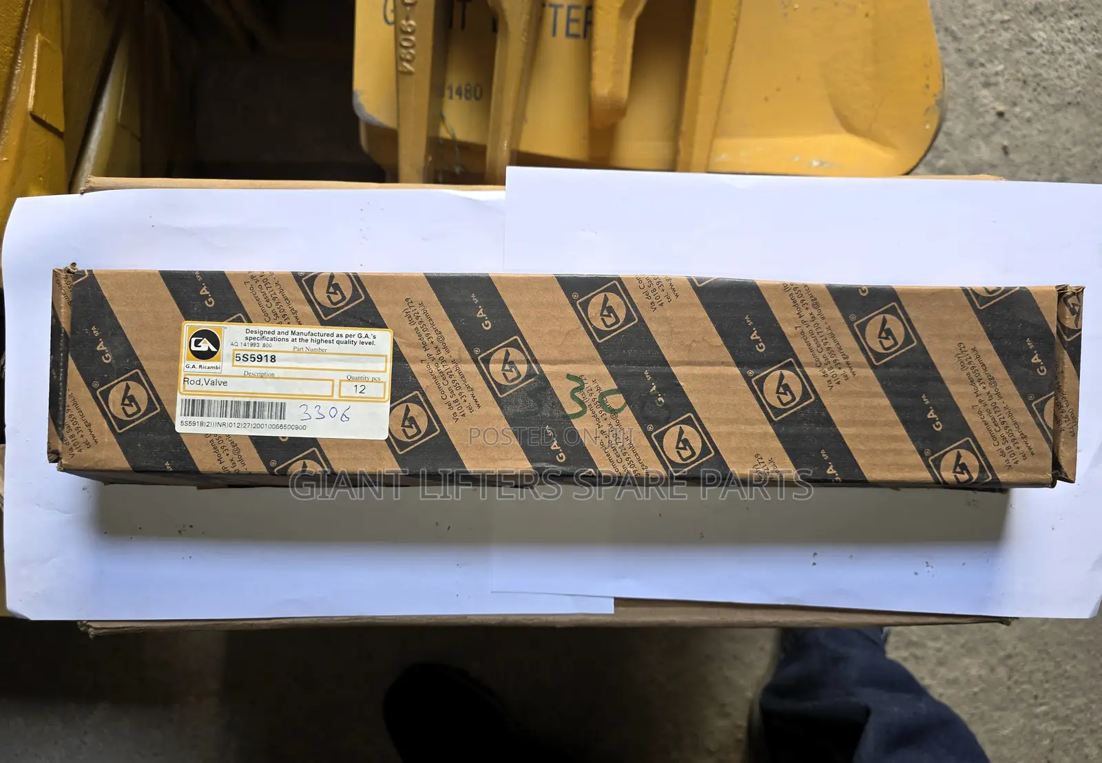 5s-5918 Engine Valve Push Rod