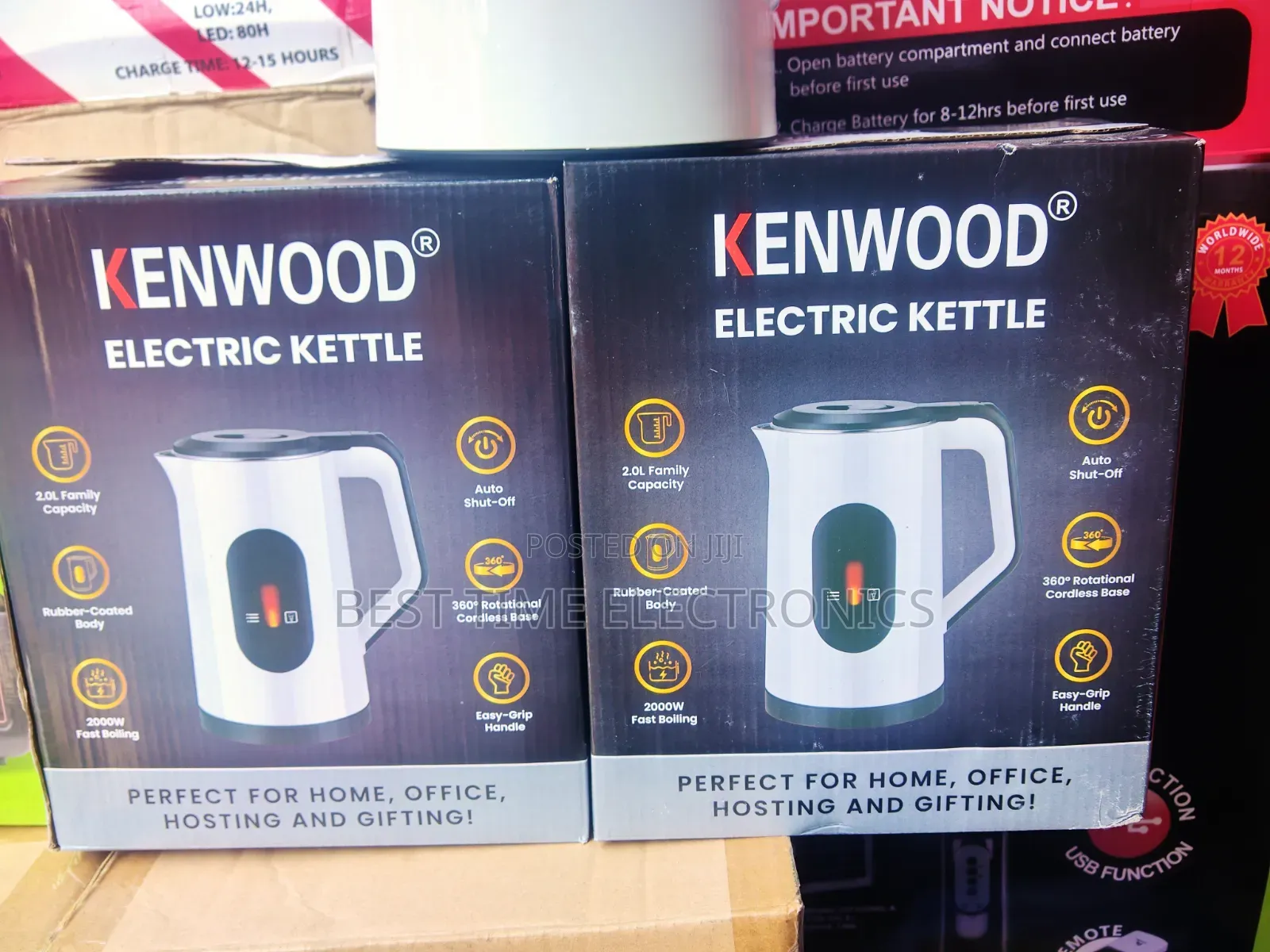 Kenwood 2.0l Digital Electrical Jug/Kettle