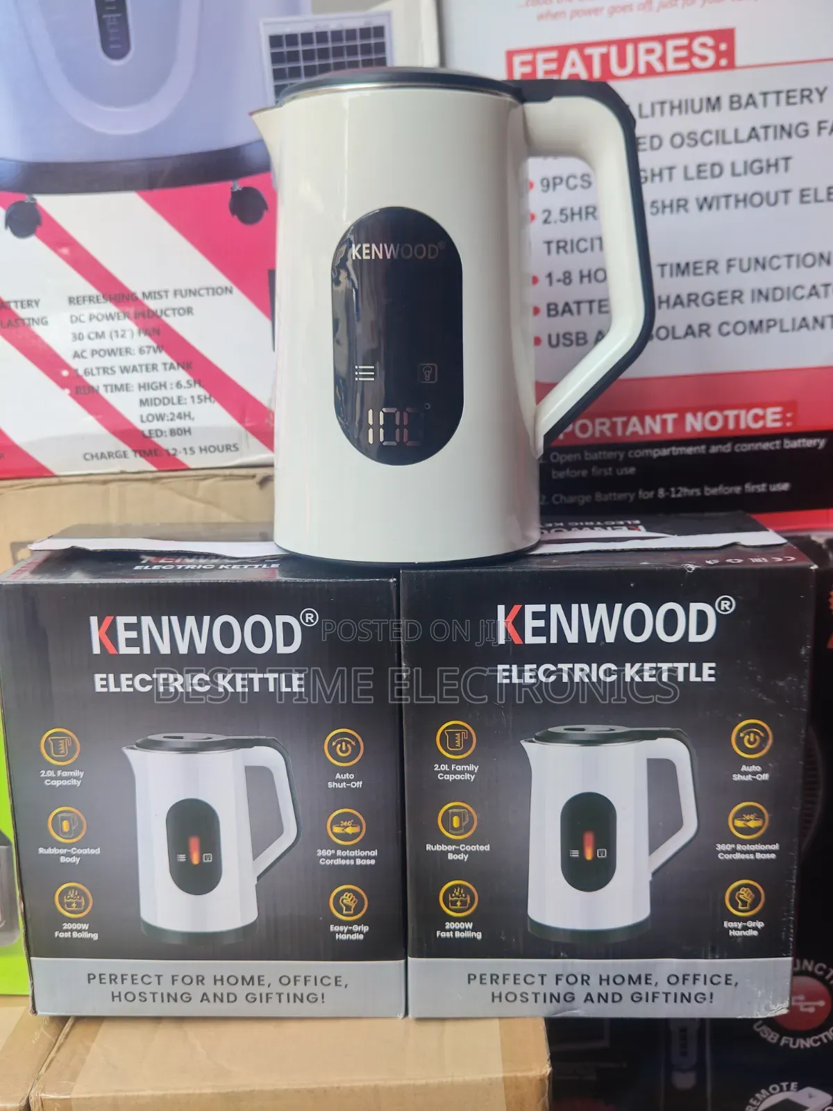 Kenwood 2.0l Digital Electrical Jug/Kettle