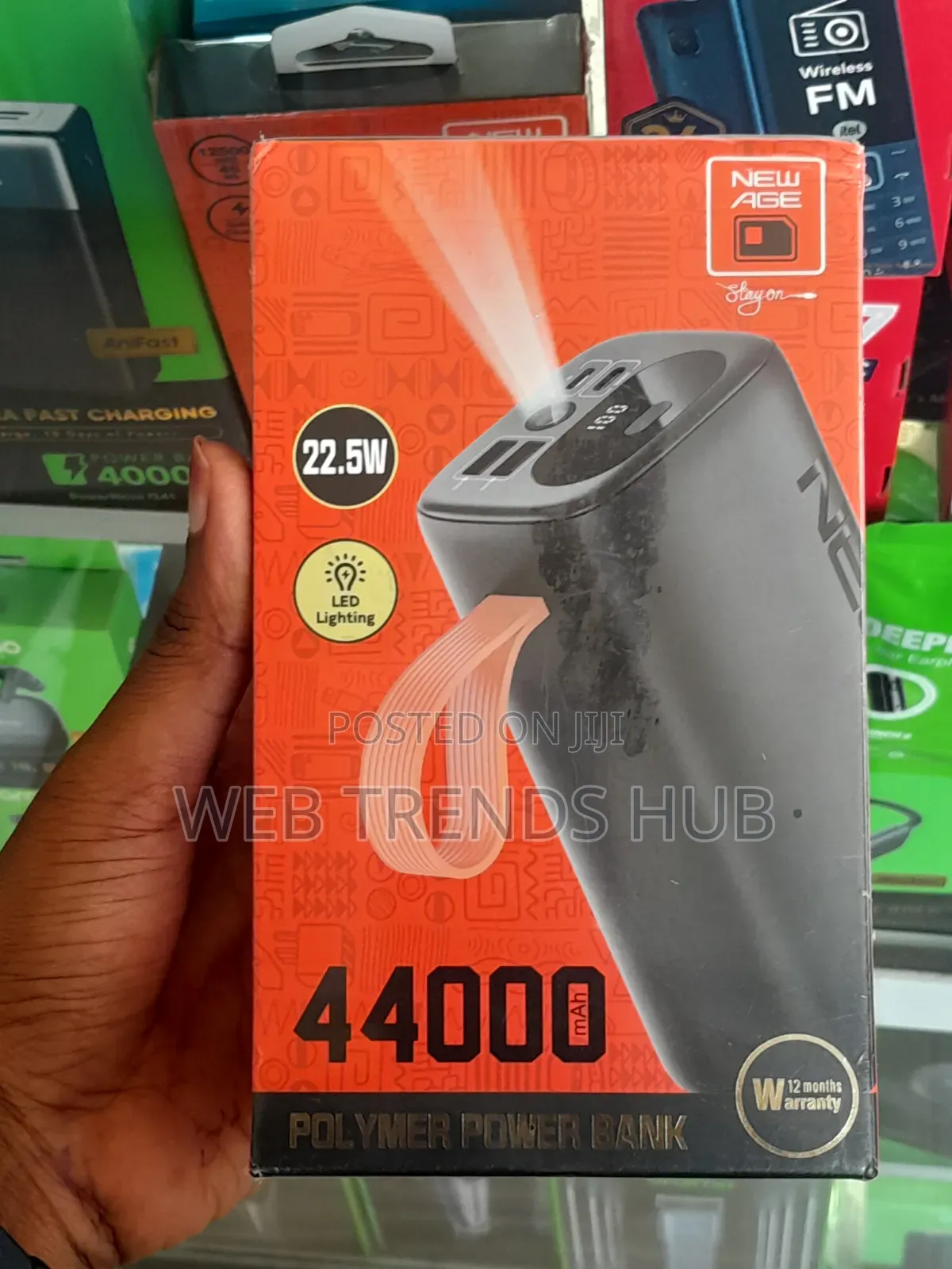 New Age 44000mAh Turbo Ultra 4 Fast Charge Power Bank