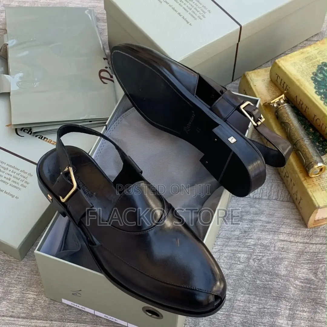 High Quality Richwanaz Leather Shoe Sandals