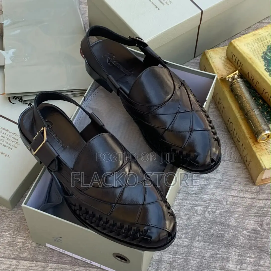 High Quality Richwanaz Leather Shoe Sandals