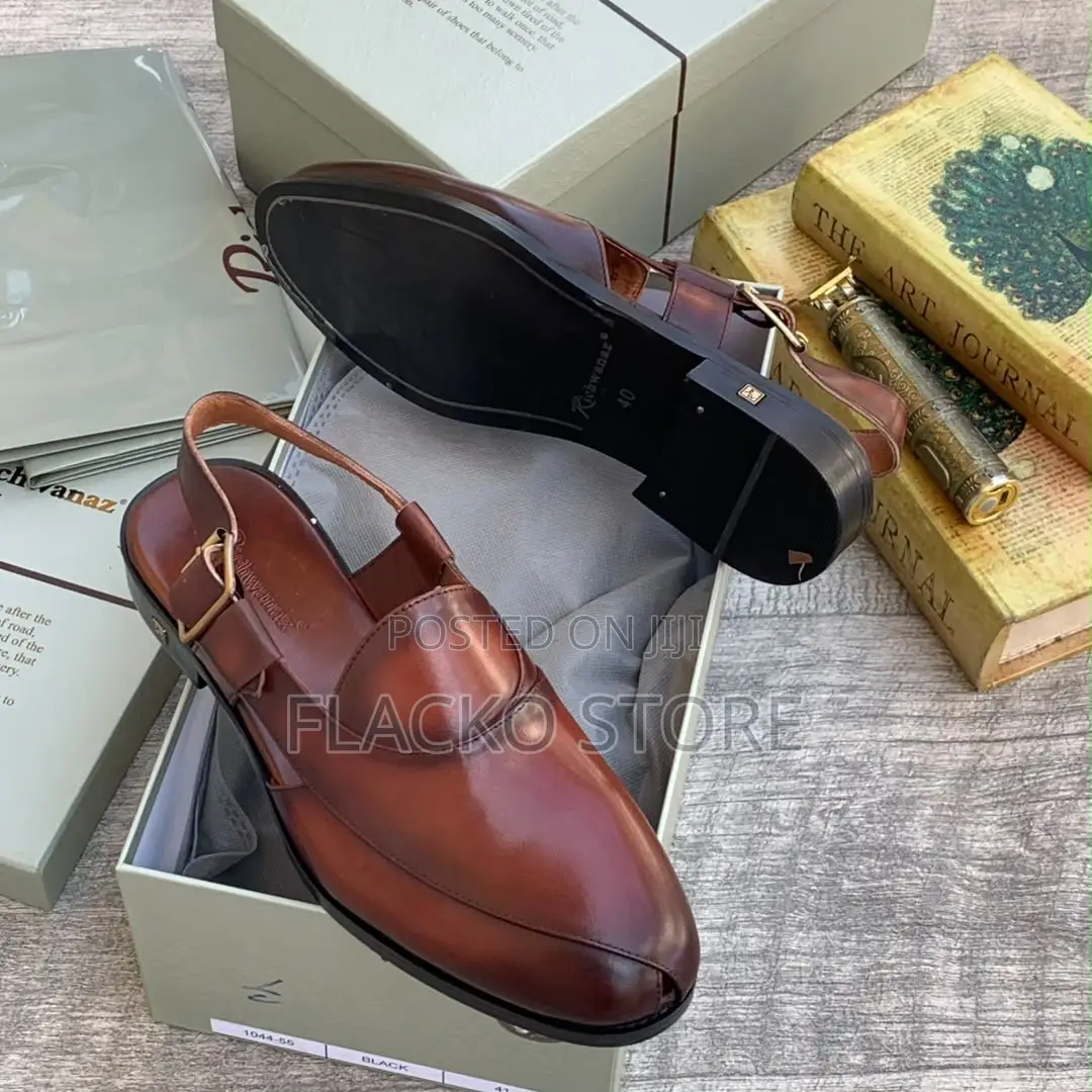 High Quality Richwanaz Leather Shoe Sandals
