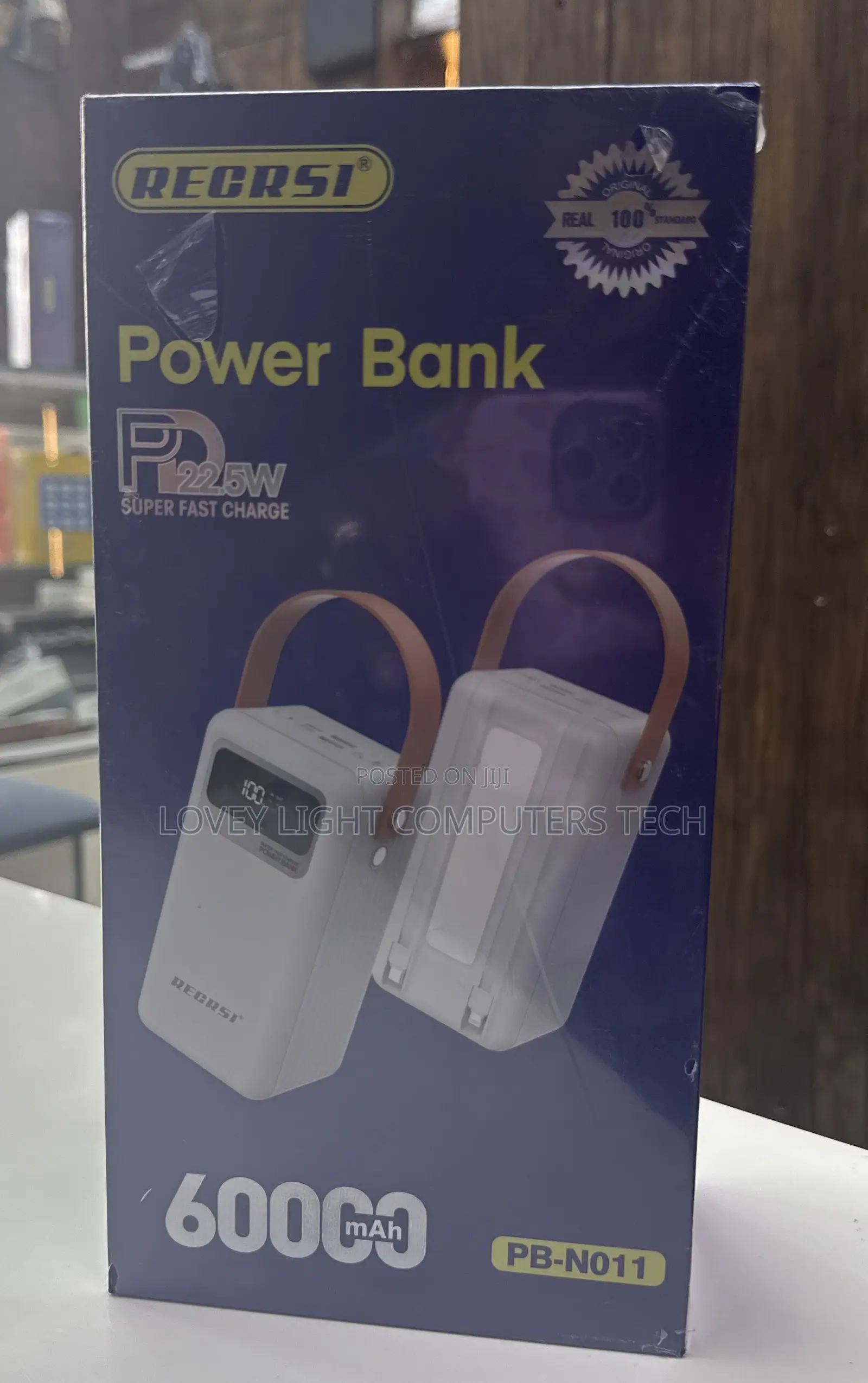 RECRSI PB-N013/N011 6000mAh Power Bank