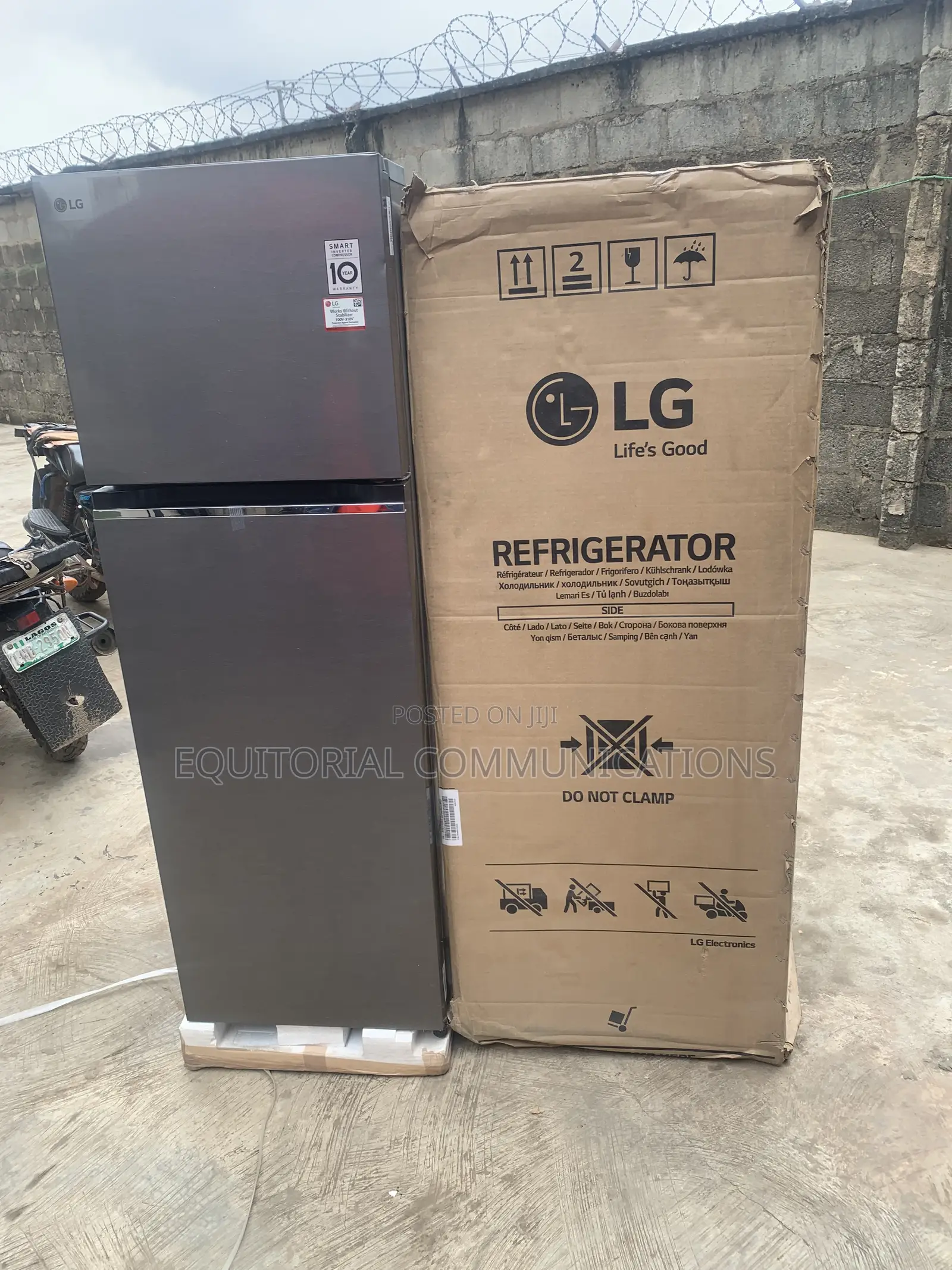 LG 287-Litre Refrigerator With Dedicated Freezer Compartment
