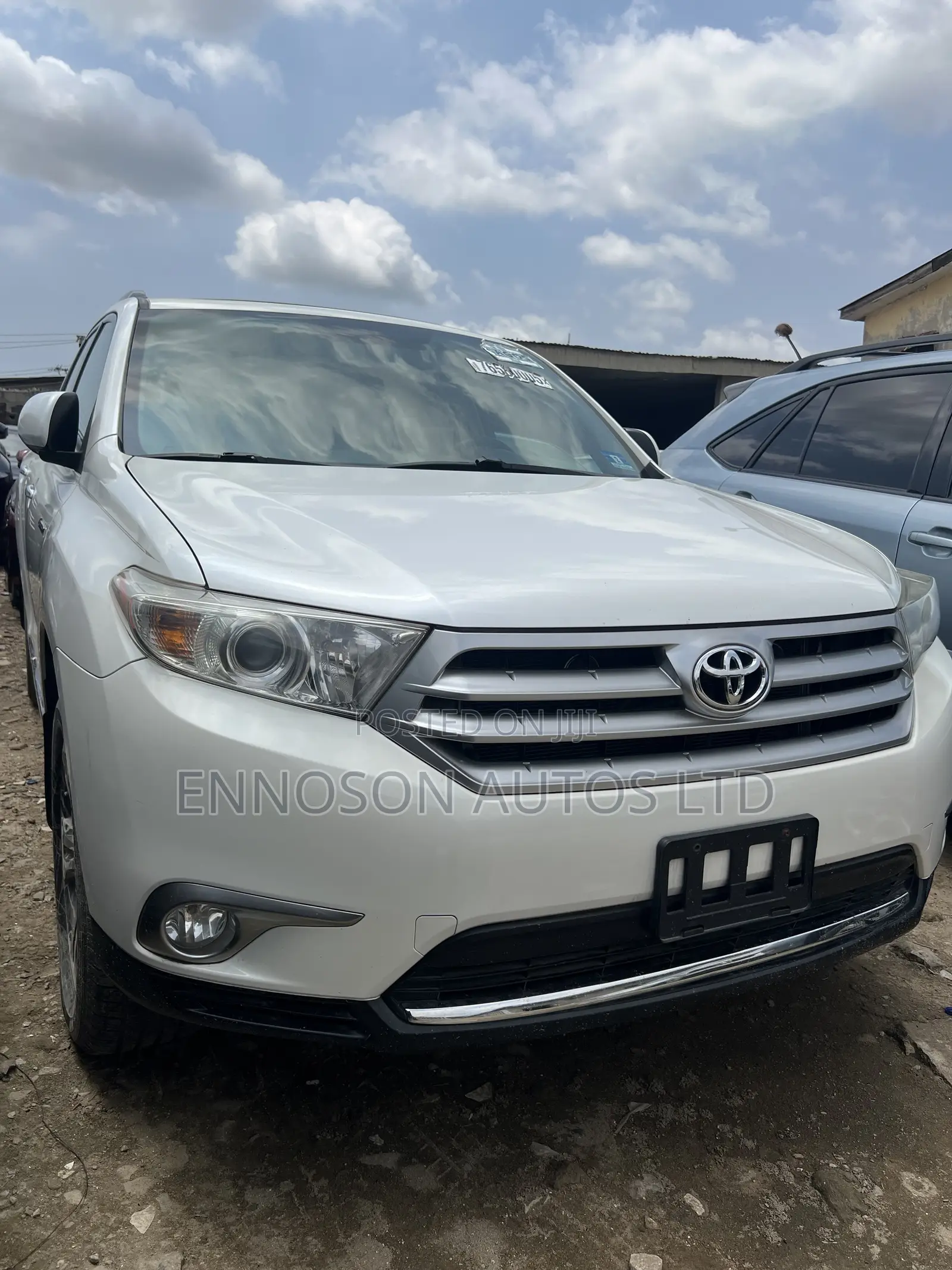 Toyota Highlander Limited 2012 White