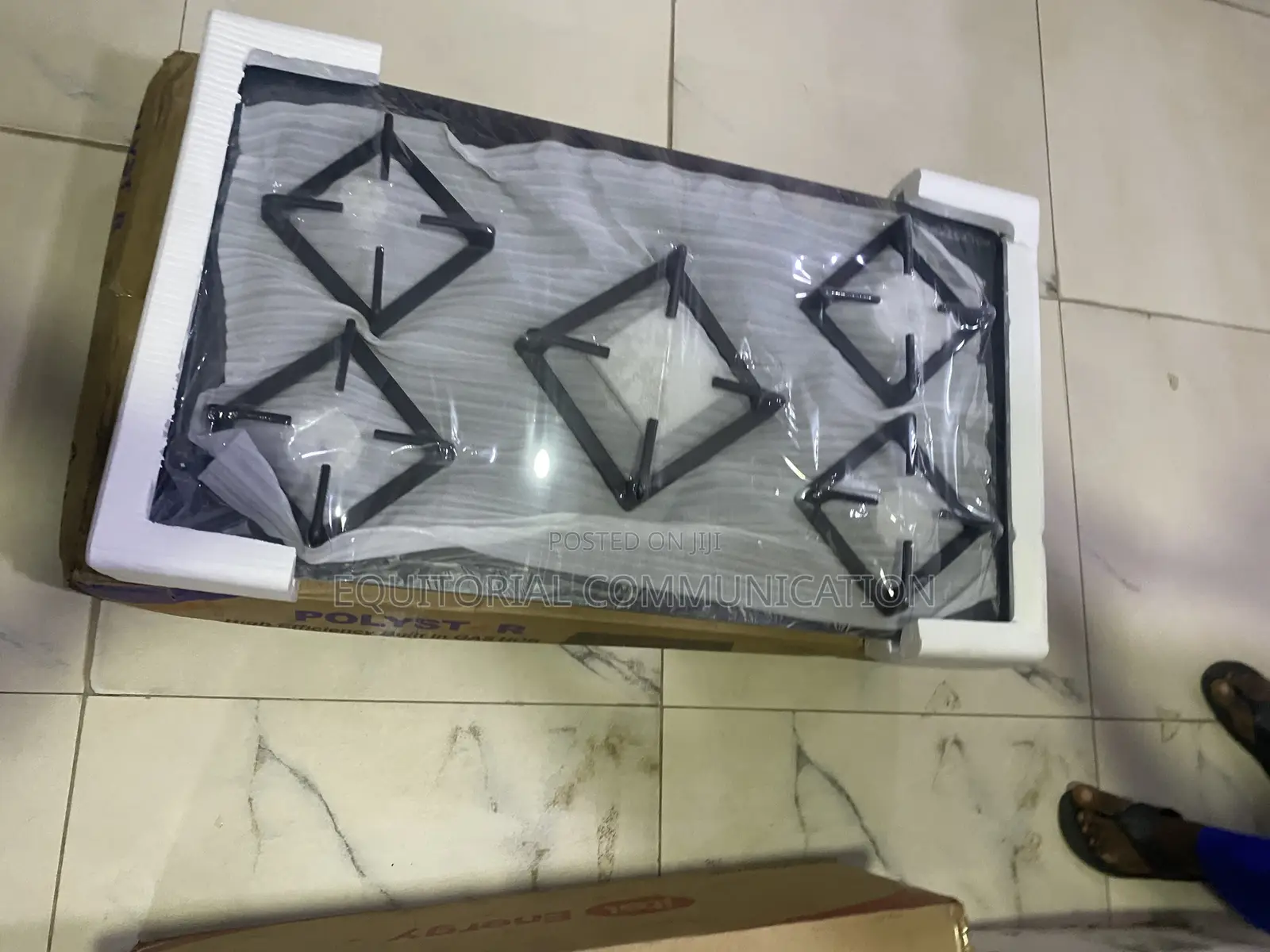 Polystar 5-Burner Gas Hob With Electric Ignition Feature