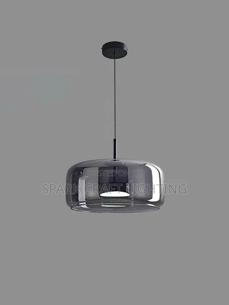Luxury Modern Glass Pendant Chandelier LED 3 in 1