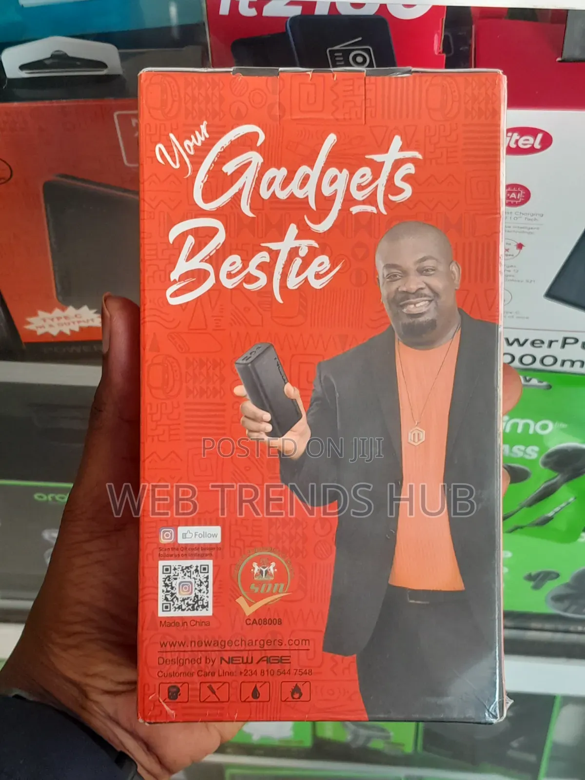 New Age 33000mAh Turbo Ultra 3 Fast Charge Power Bank