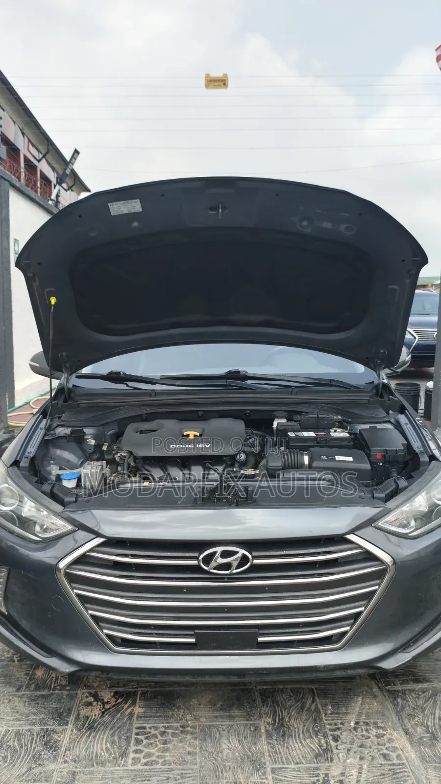 Hyundai Elantra Limited Sedan FWD (2.0L 4cyl 6A) 2017 Teal