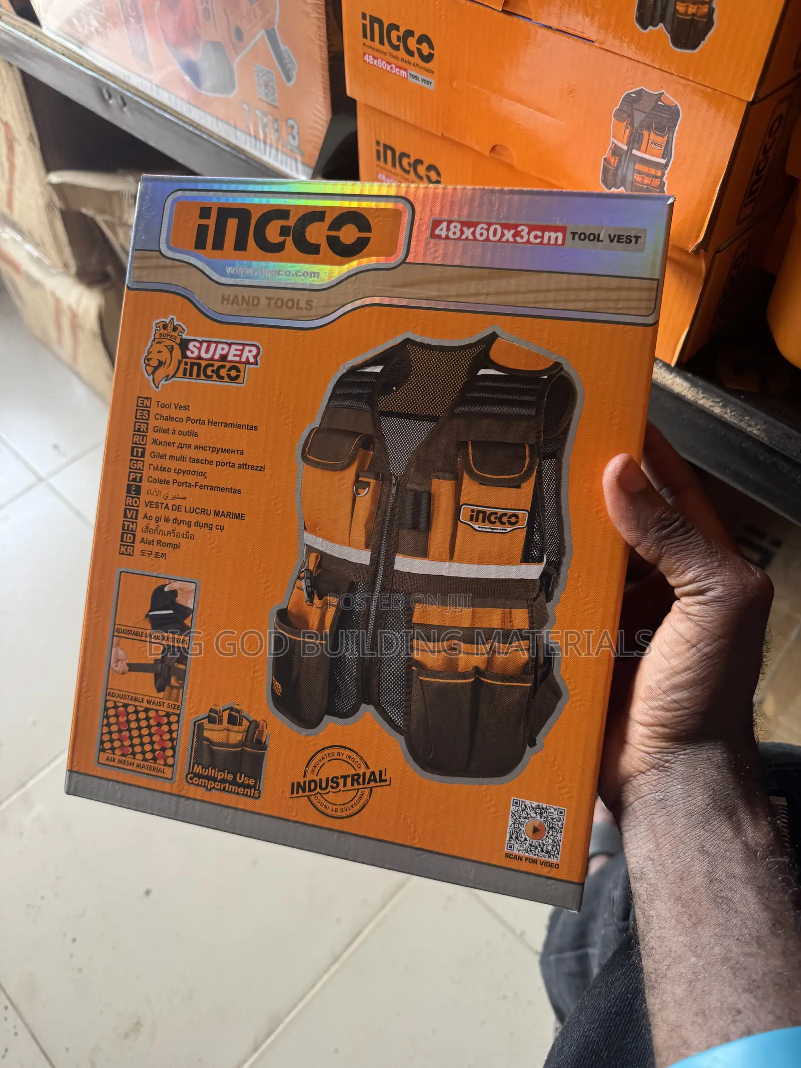 Ingco Tools Vest