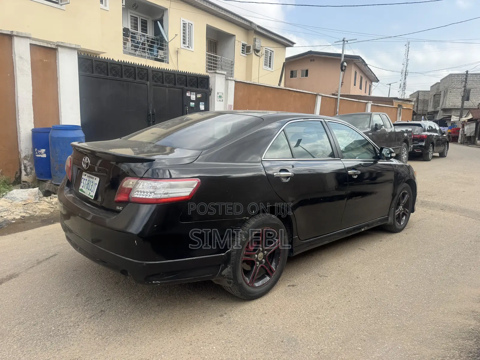Toyota Camry SE V6 4dr Sedan (3.5L 6cyl 6AM) 2008 Black