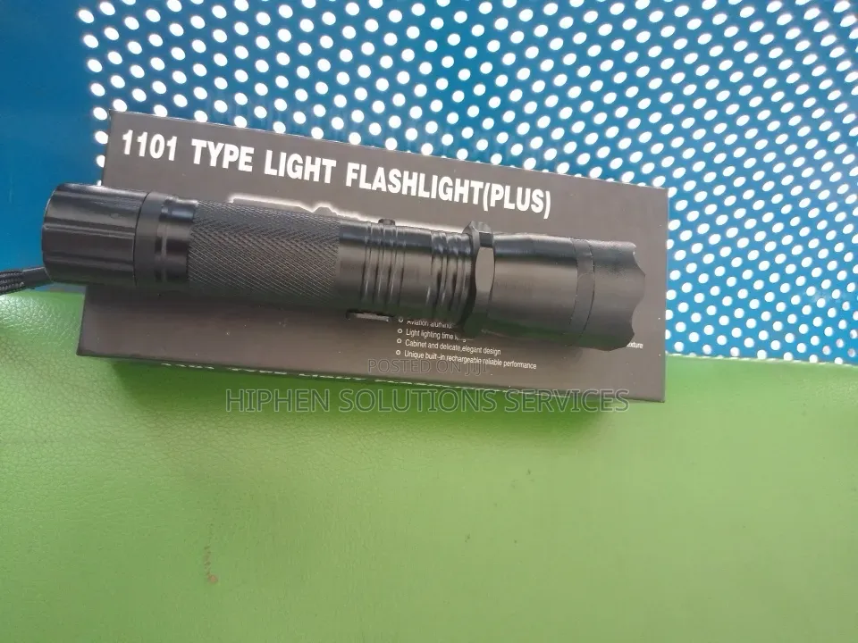 Heavy-Duty LED Tactical Security Torch