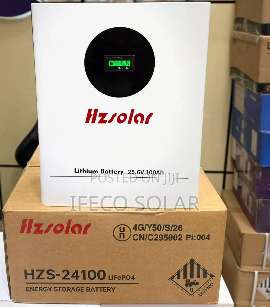 HZsolar 2.5kwh Lithium Battery