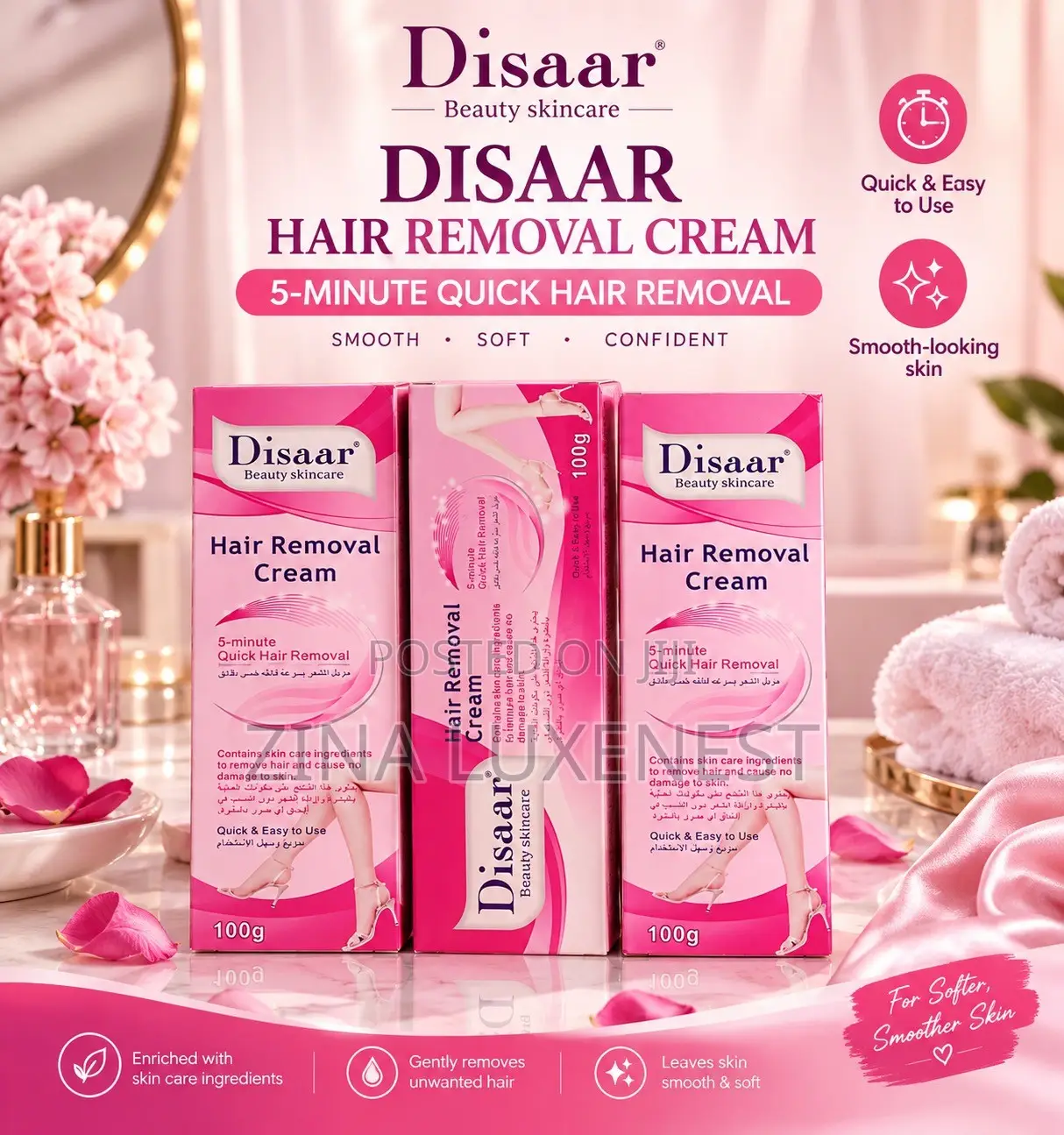 Disaar Hair Removal Cream