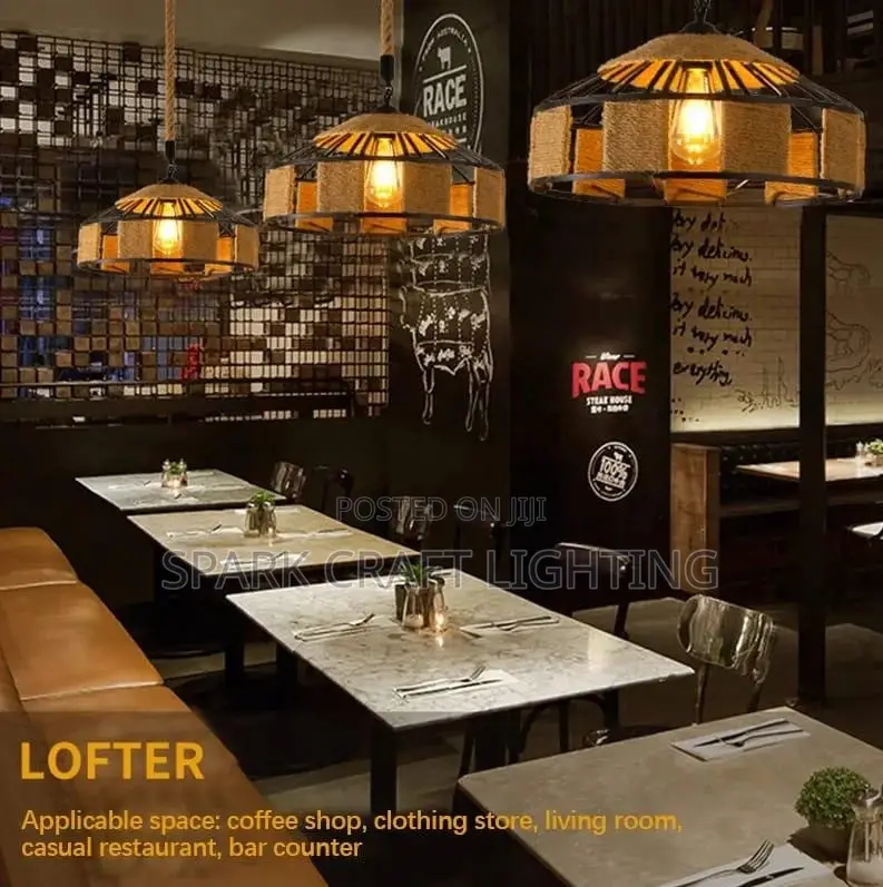 Modern Boho Pendant Lights for Restaurants