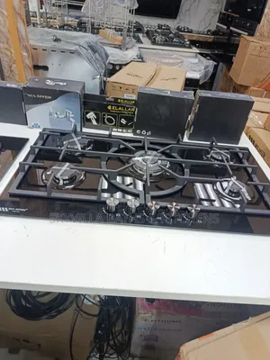 5-Burner Tempered Glass Gas Cooktop (Sky-Oppein)