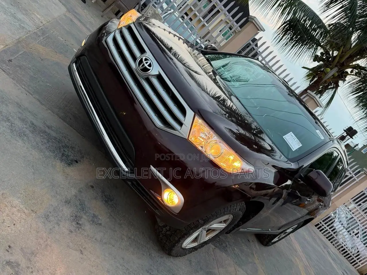Toyota Highlander 2013 Red