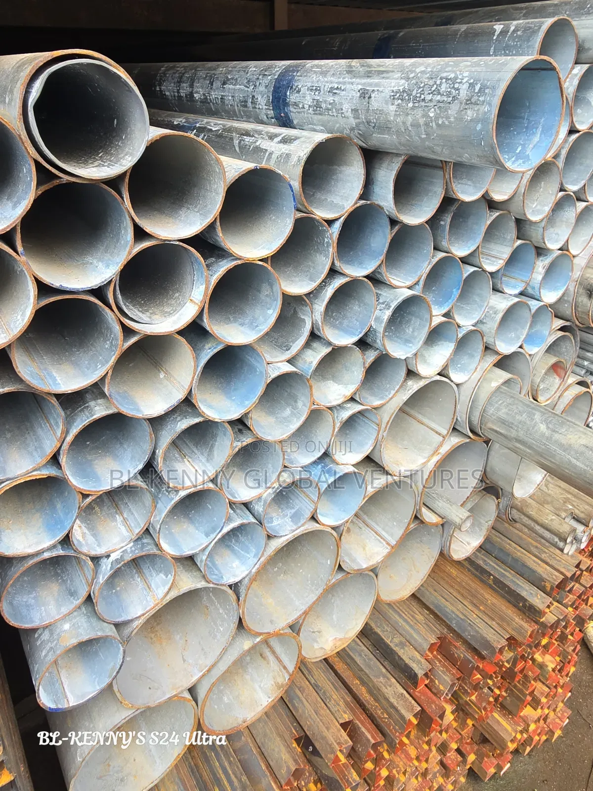 3"x1.5mm Gi Pipes L Pipe