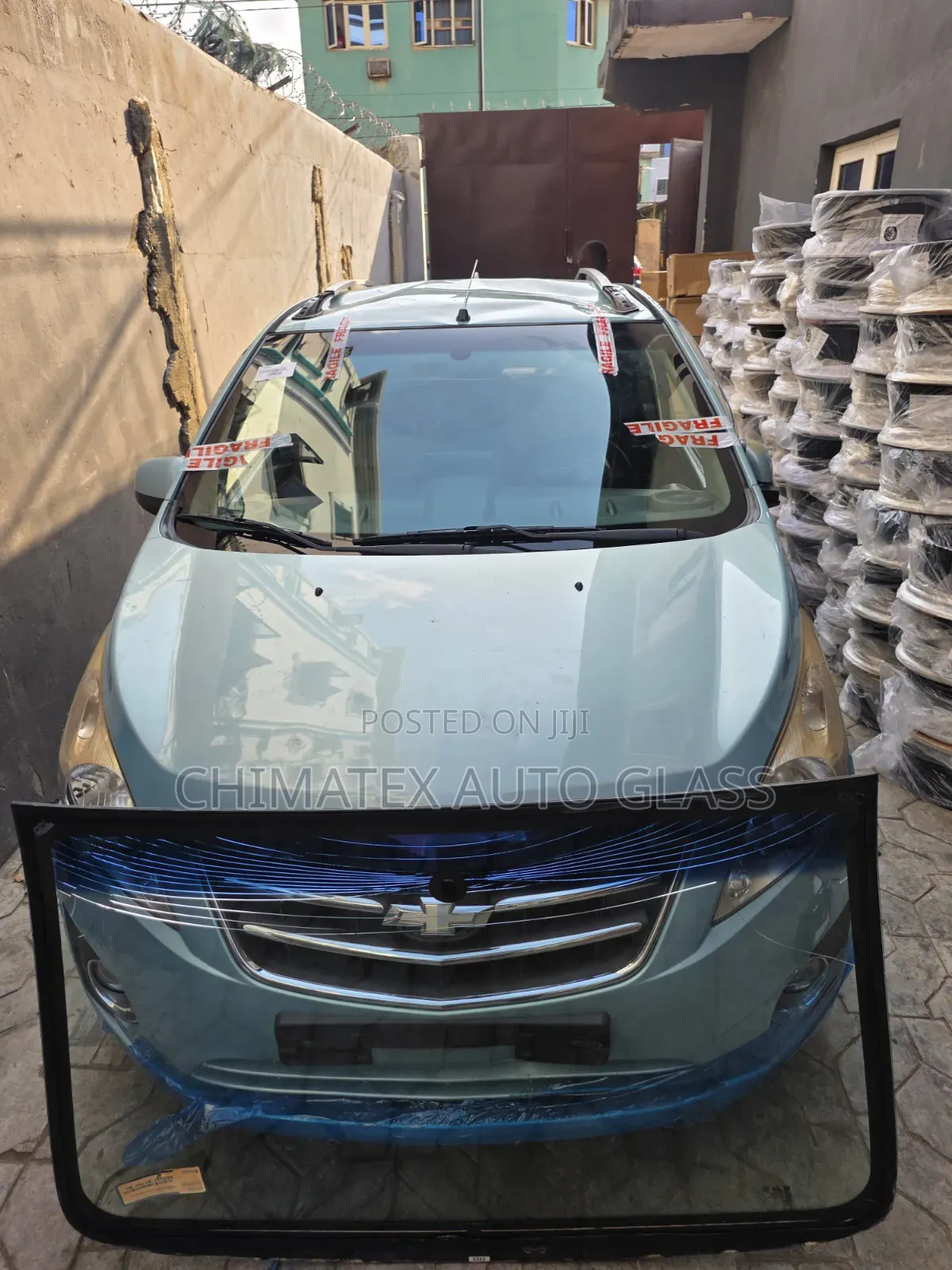 Chev Spark 2007 Windscreen Glass Available & Installed at Chimatex