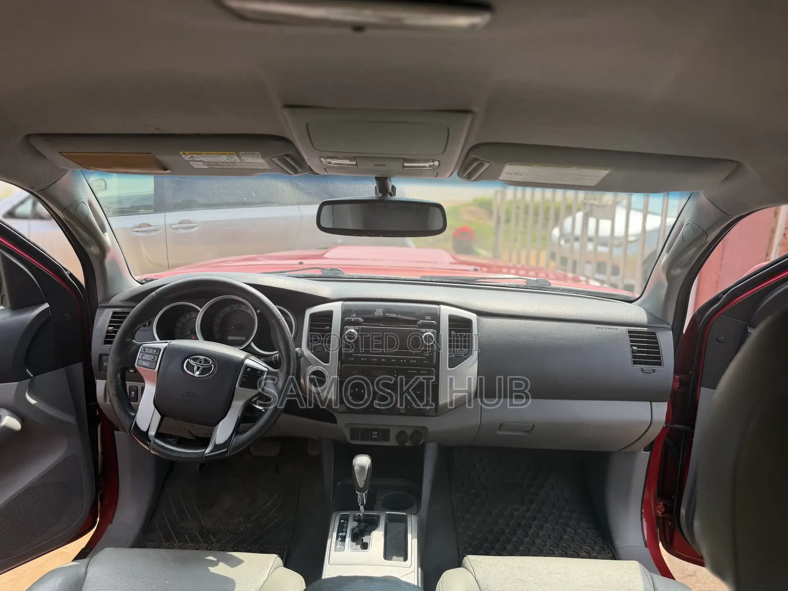 Toyota Tacoma 2012 Red