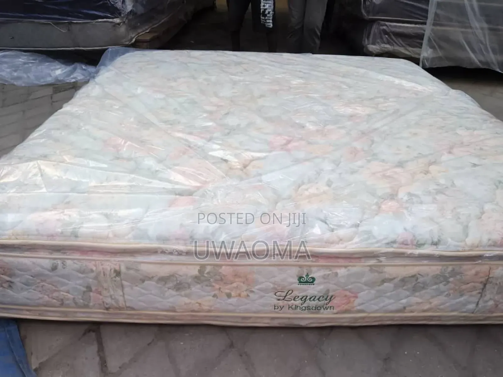 6by6 12inches Canadian Semi Orthopedic Coil Spring Mattress