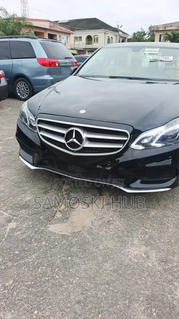 Mercedes-Benz E350 2015 Black