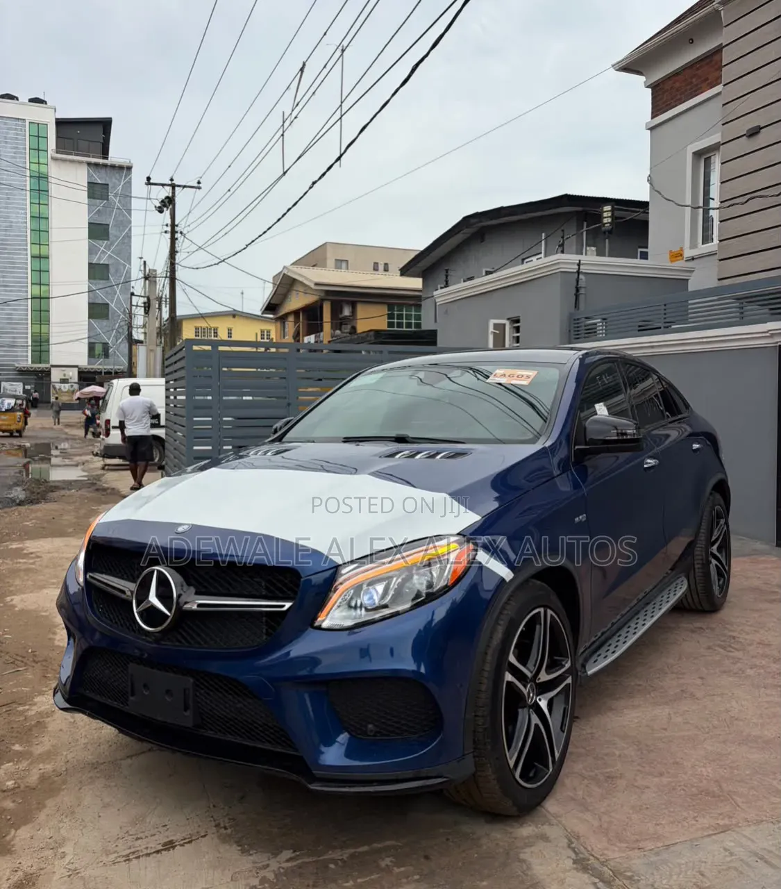 Mercedes-Benz GLE-Class AMG GLE 43 4MATIC 2019 Blue