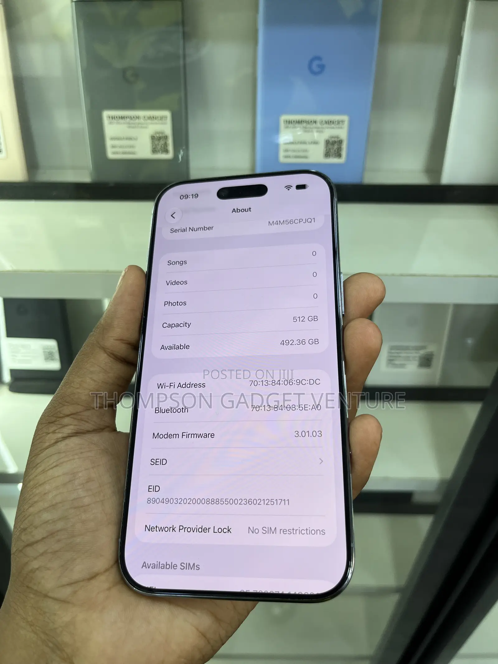 Apple iPhone Air 512 GB White
