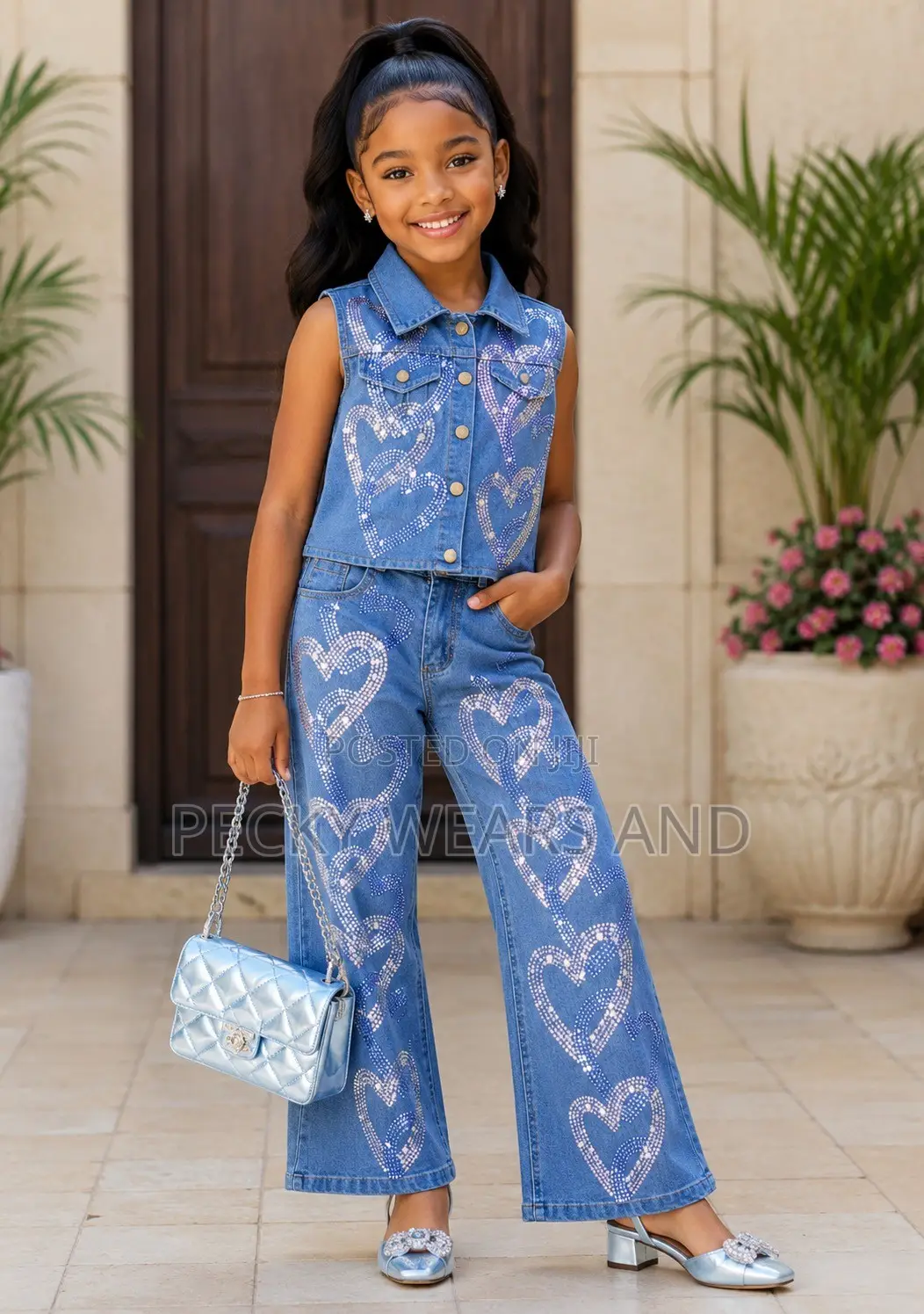 Luxury Stoned 2pcs Set