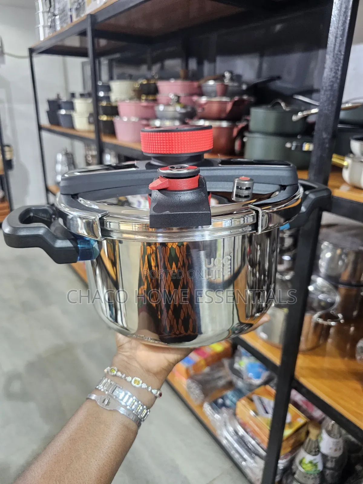 5L Stainless Steel Pressure Cooker / Pot